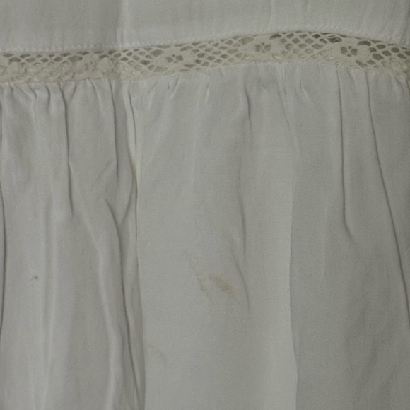 LOFT White Lace Trim Tank Top, Women’s XS - Picture 4 of 5